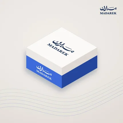 علبة ورق ملاحظات مكعبة
