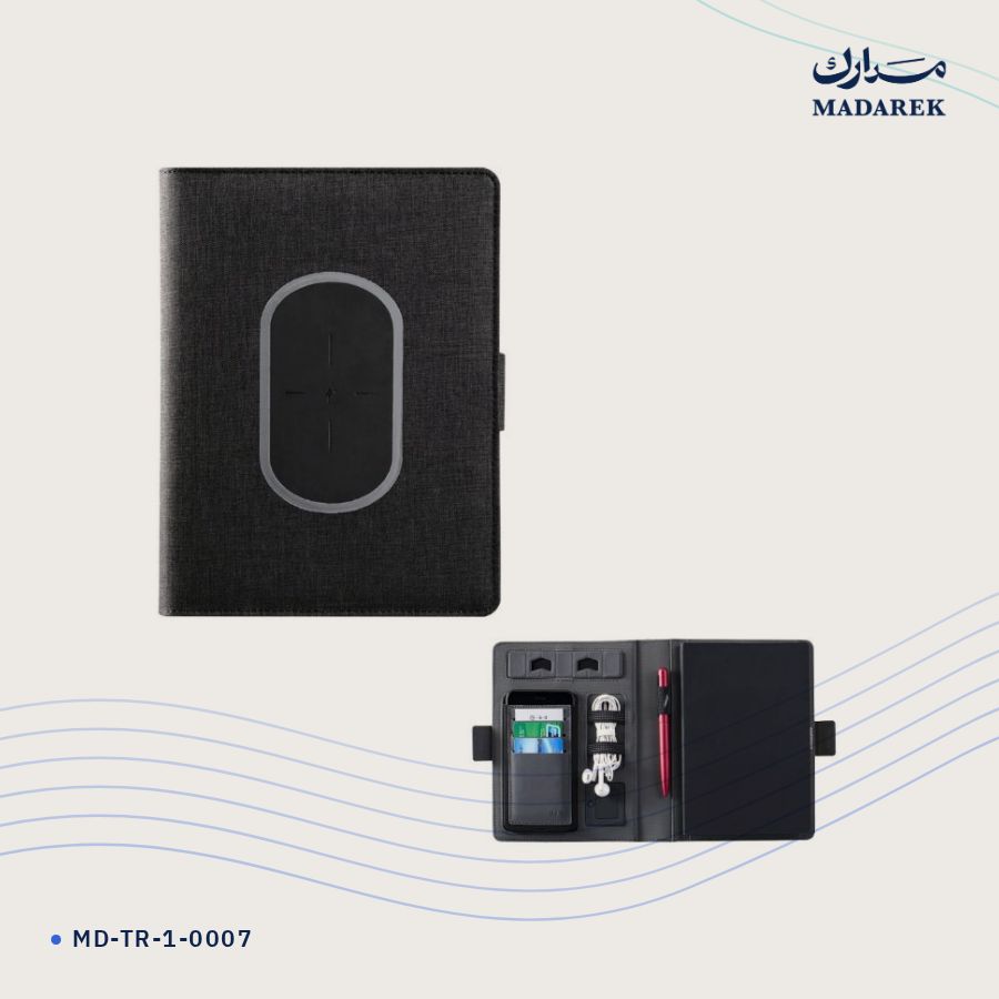 منظم أعمال مع باوربانك شحن لاسلكي · 8000 مللي أمبير/ساعة MD-TR-1-0007