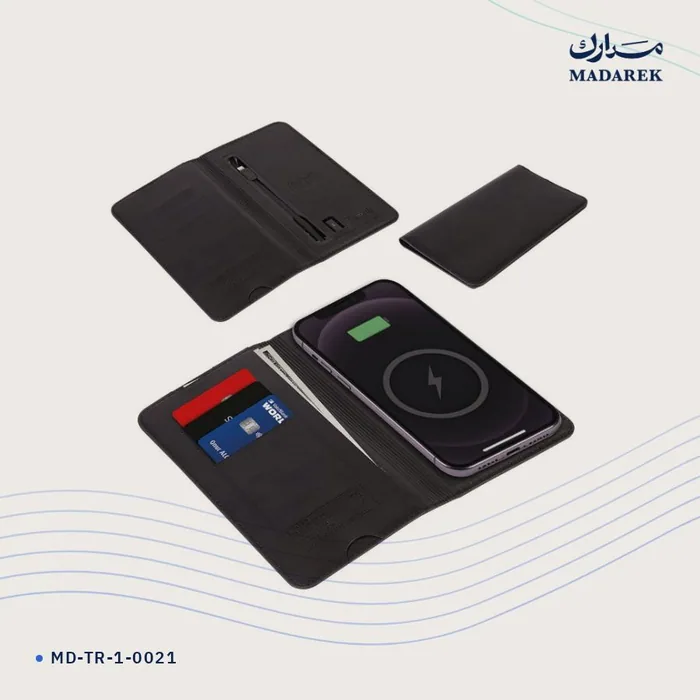محفظة مع باوربانك — شحن لاسلكي · 5000 مللي أمبير/ساعة