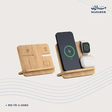 شاحن لاسلكي — خيزران