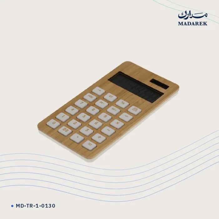 آلة حاسبة — خيزران · 12 خانات
