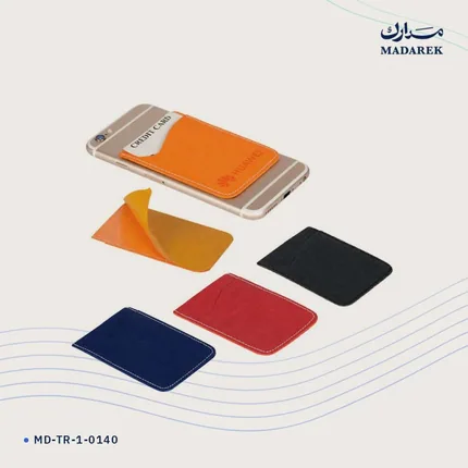 حامل هاتف — جلد صناعي