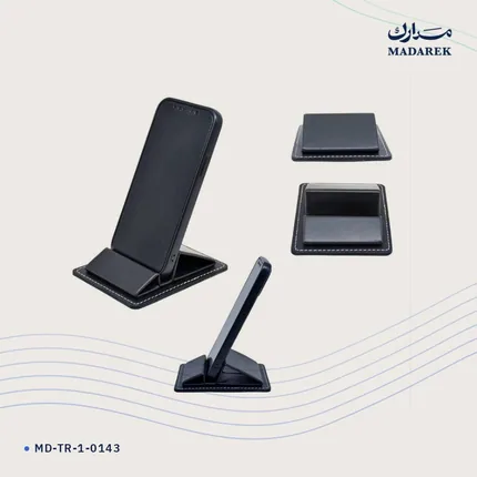 حامل هاتف — جلد صناعي
