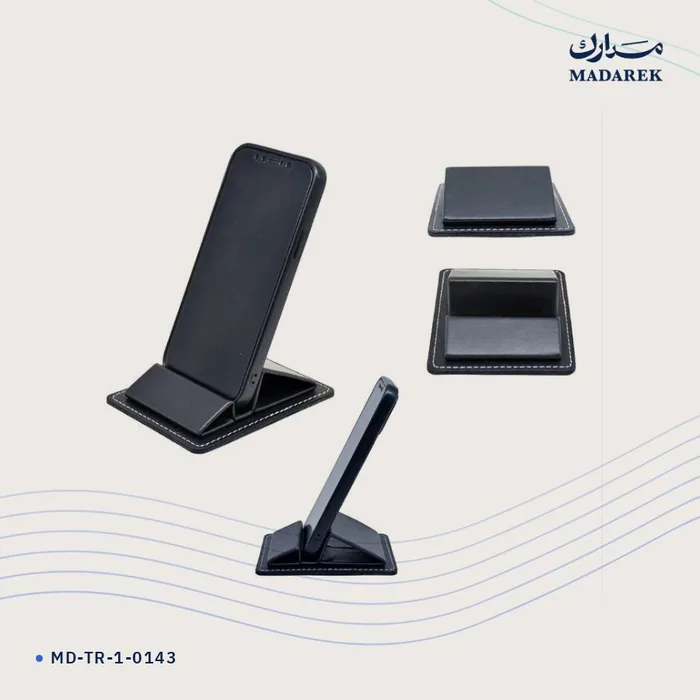 حامل هاتف — جلد صناعي