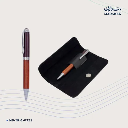 قلم حبر جاف — مع جراب