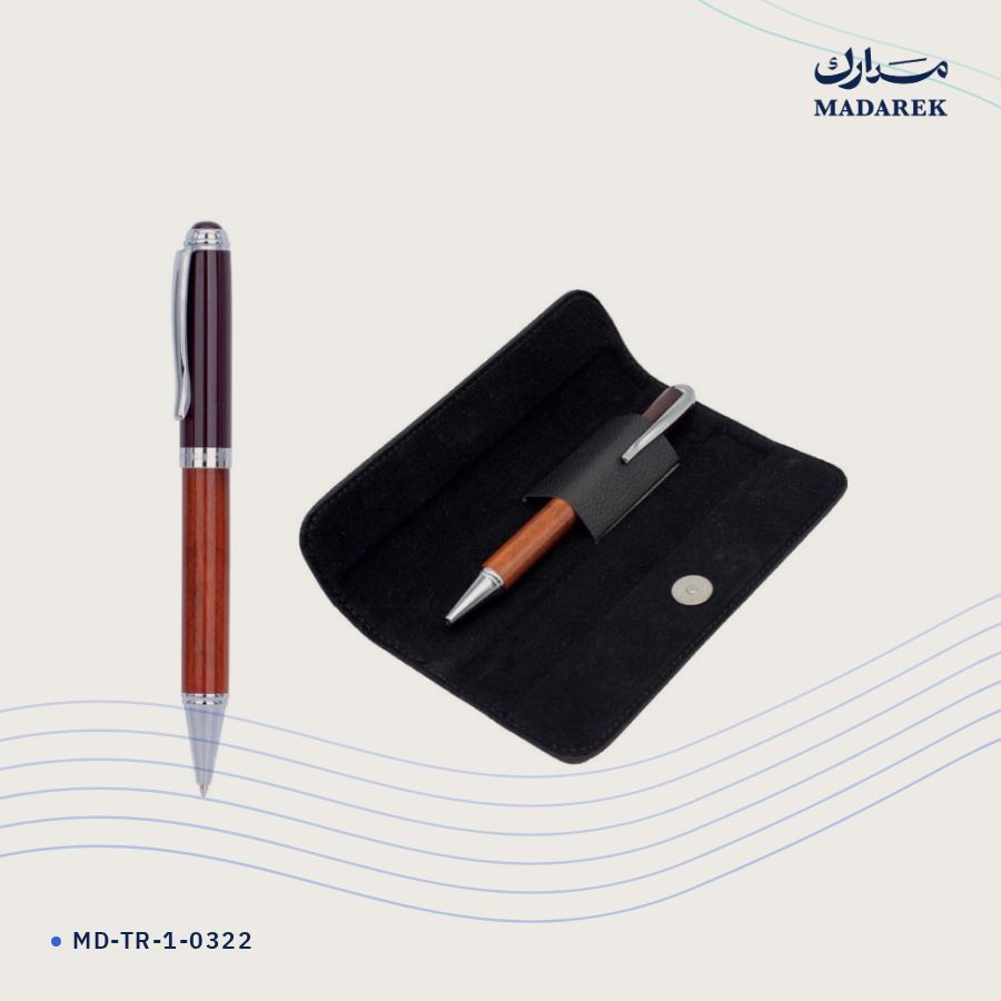 قلم حبر جاف مع جراب MD-TR-1-0322