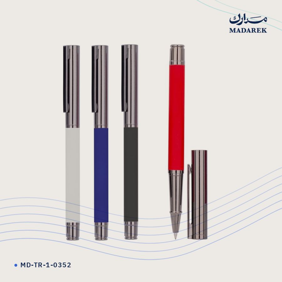قلم رولر معدن · ملمس مطاطي MD-TR-1-0352