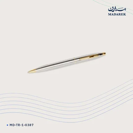 قلم حبر جاف — معدن