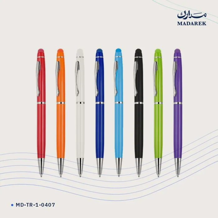 قلم حبر جاف — معدن