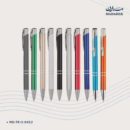 قلم حبر جاف — معدن