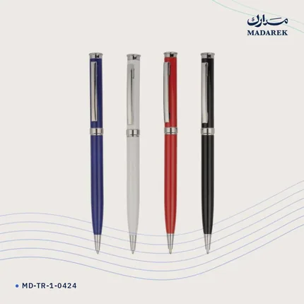 قلم حبر جاف — معدن
