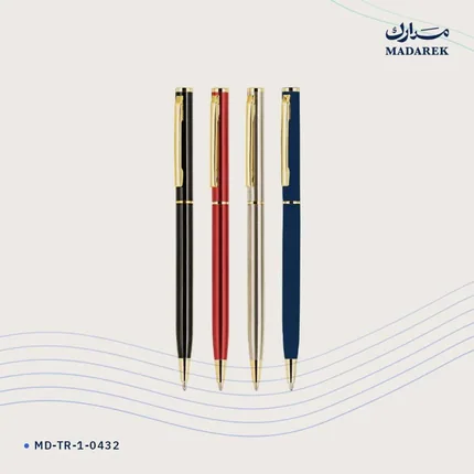 قلم حبر جاف — معدن