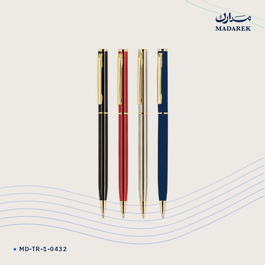 قلم حبر جاف معدن MD-TR-1-0432