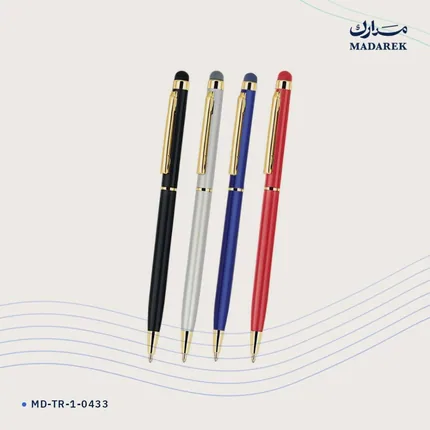 قلم حبر جاف — معدن