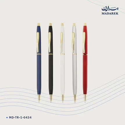 قلم حبر جاف — معدن