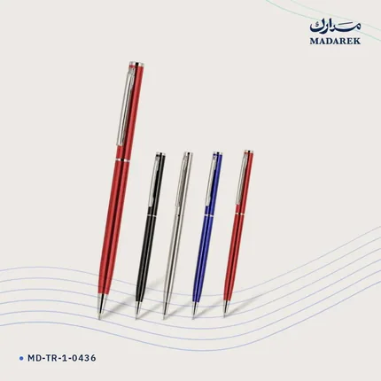 قلم حبر جاف — معدن