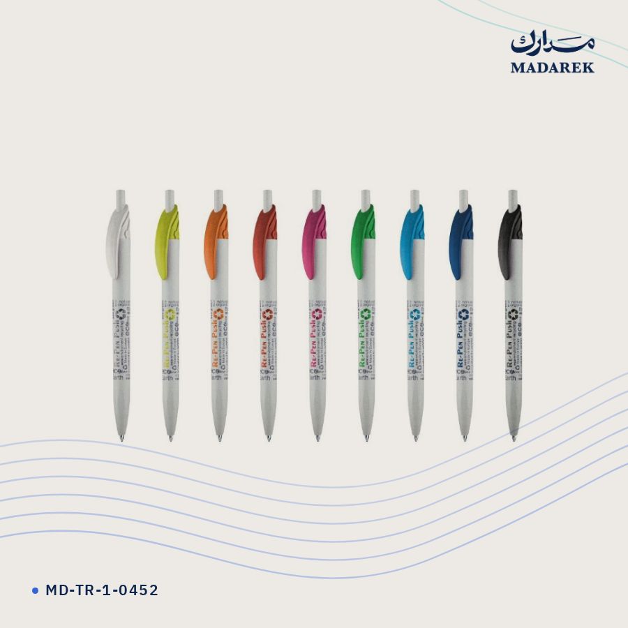 قلم حبر جاف بلاستيك MD-TR-1-0452
