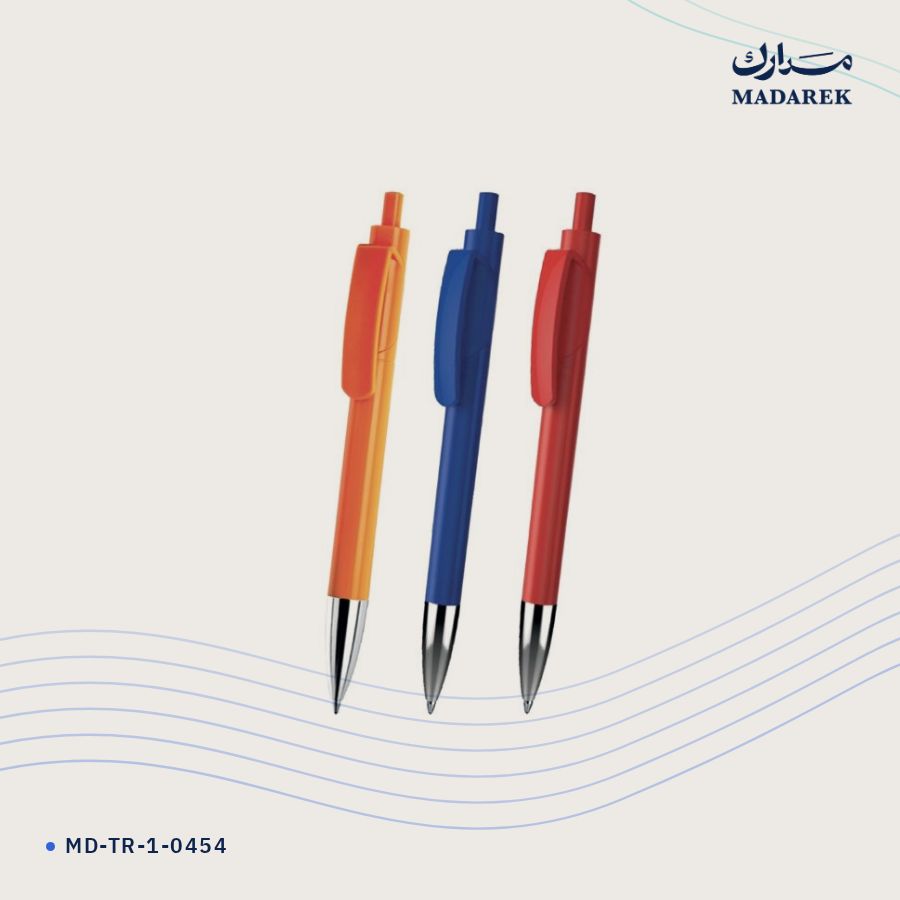 قلم حبر جاف بلاستيك MD-TR-1-0454