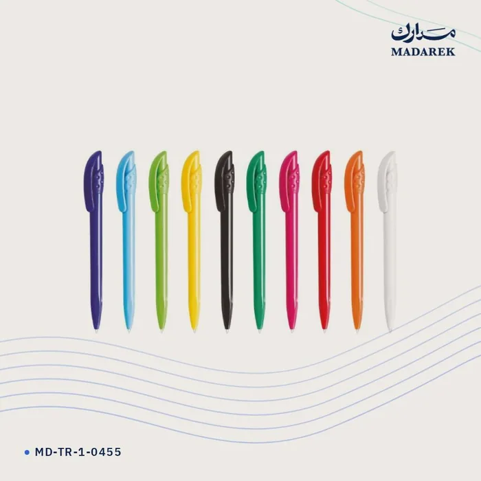 قلم حبر جاف — بلاستيك