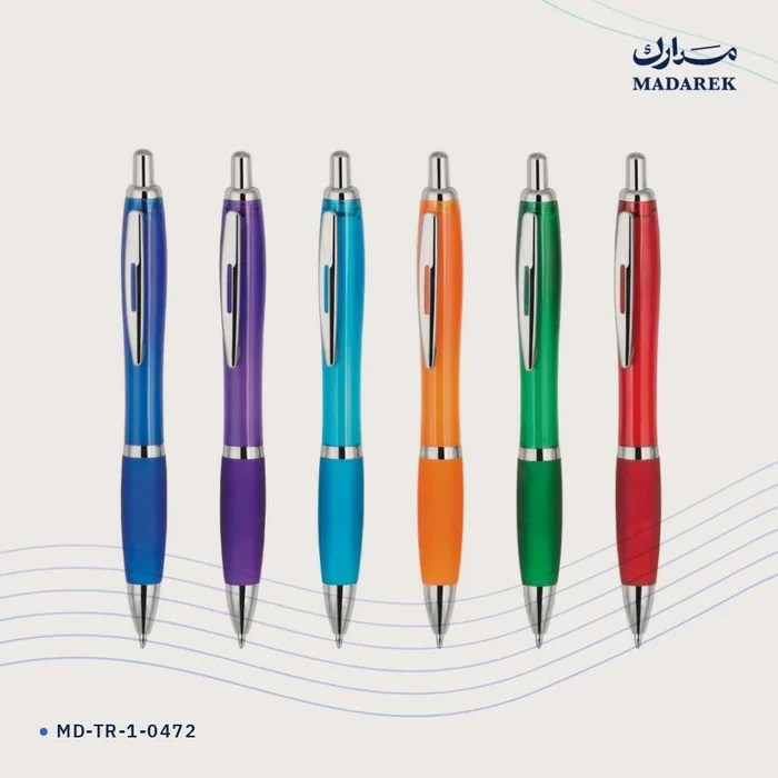 قلم حبر جاف — بلاستيك
