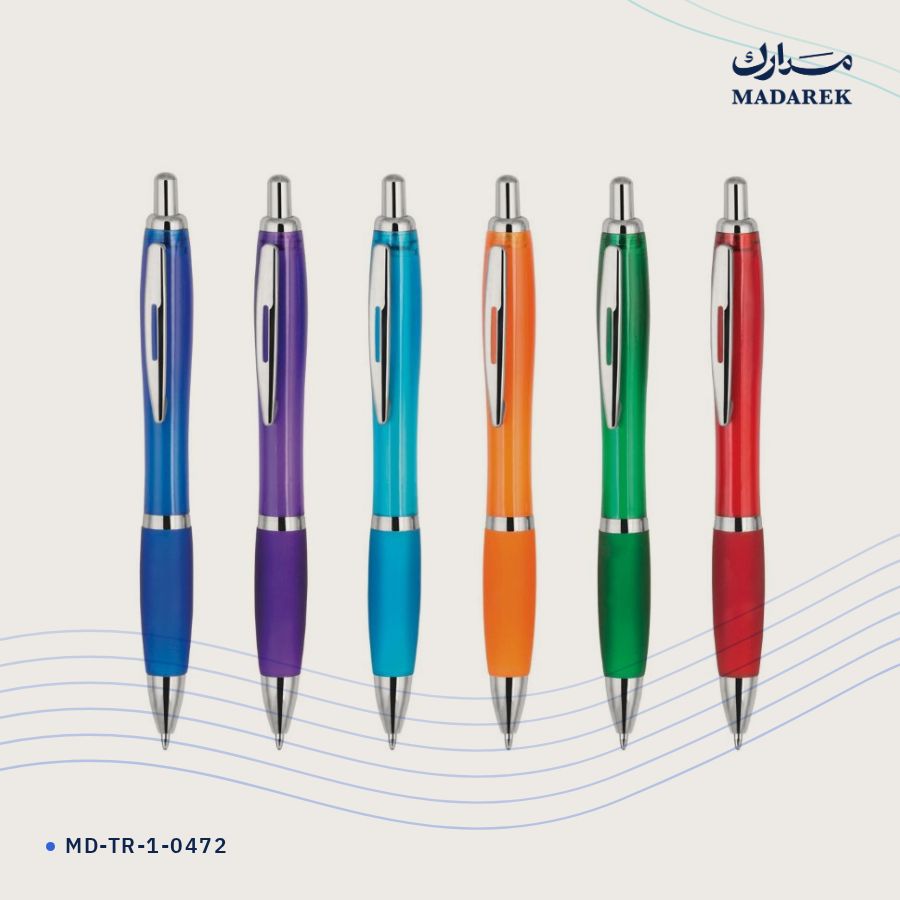 قلم حبر جاف بلاستيك MD-TR-1-0472