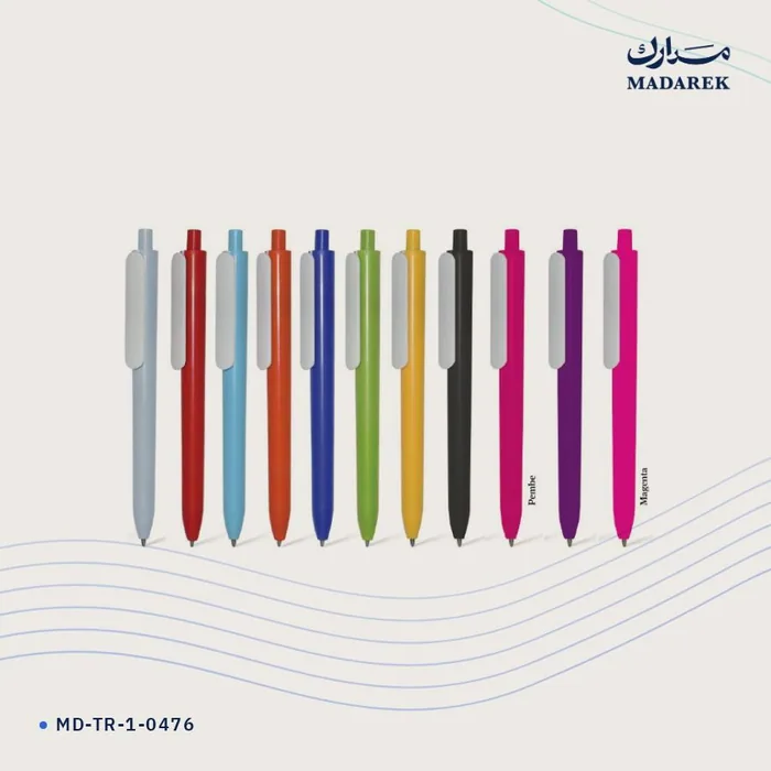 قلم حبر جاف — بلاستيك