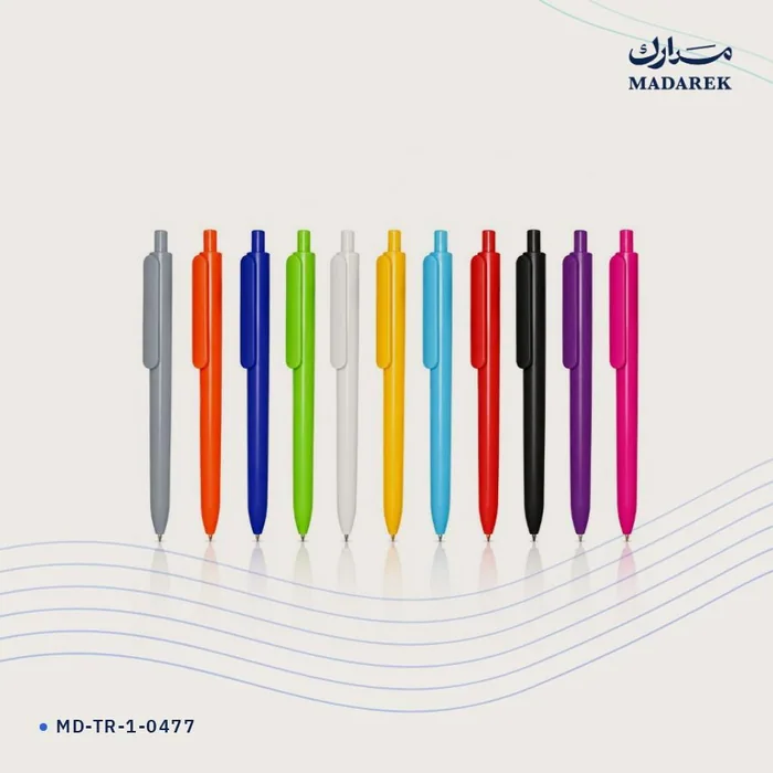 قلم حبر جاف — بلاستيك