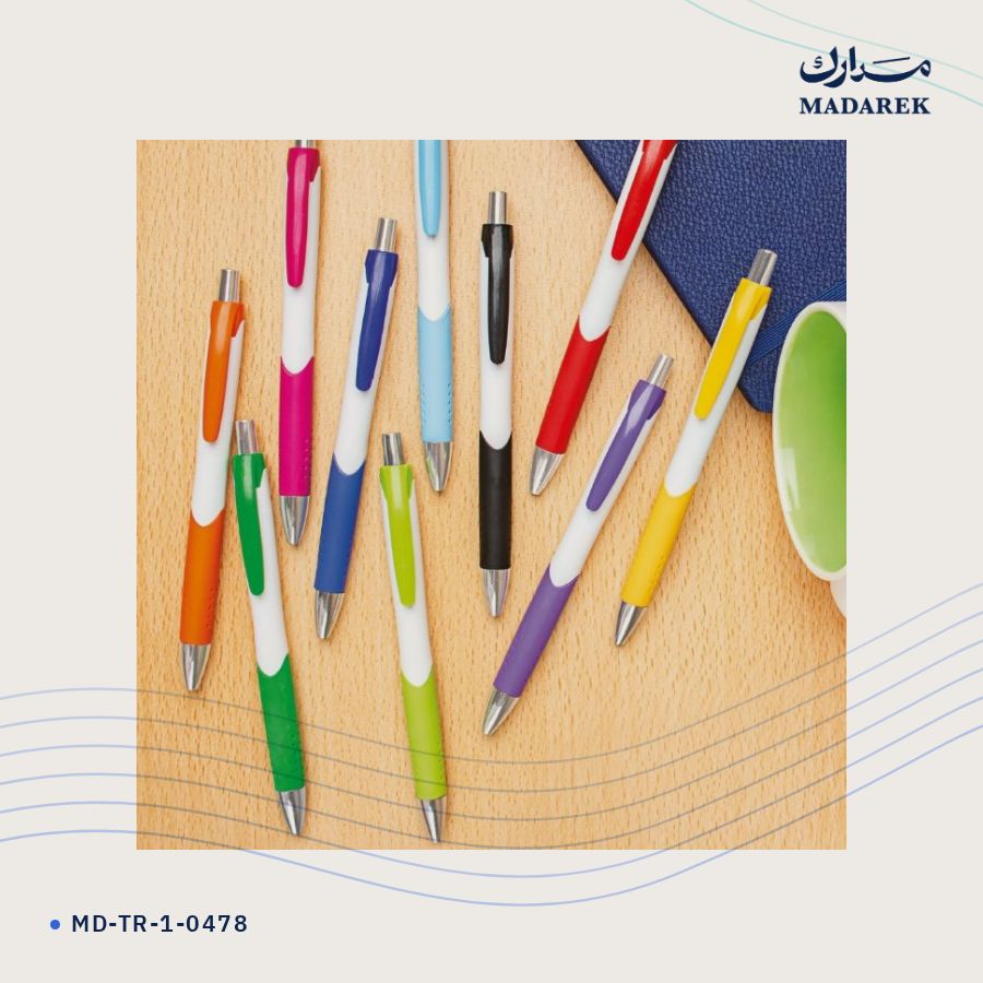 قلم حبر جاف بلاستيك MD-TR-1-0478