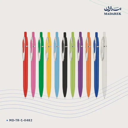 قلم حبر جاف — بلاستيك