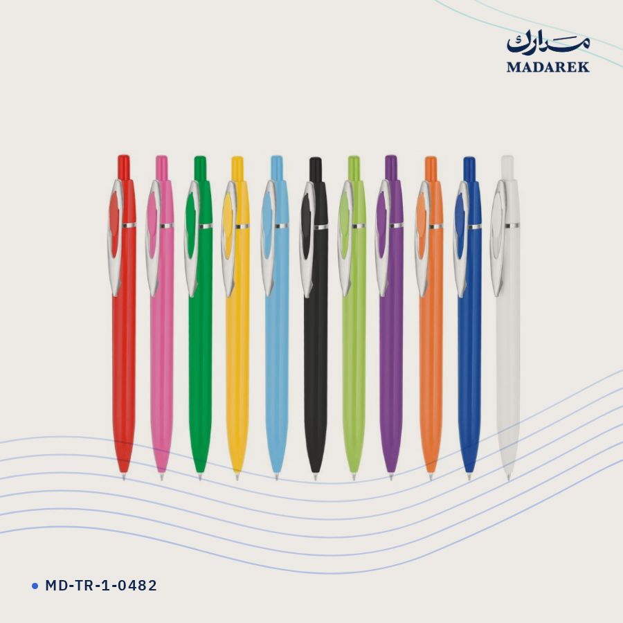 قلم حبر جاف بلاستيك MD-TR-1-0482