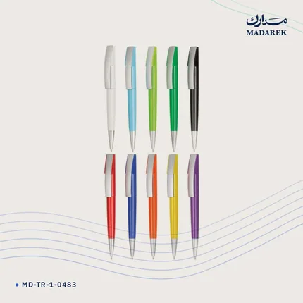 قلم حبر جاف — بلاستيك