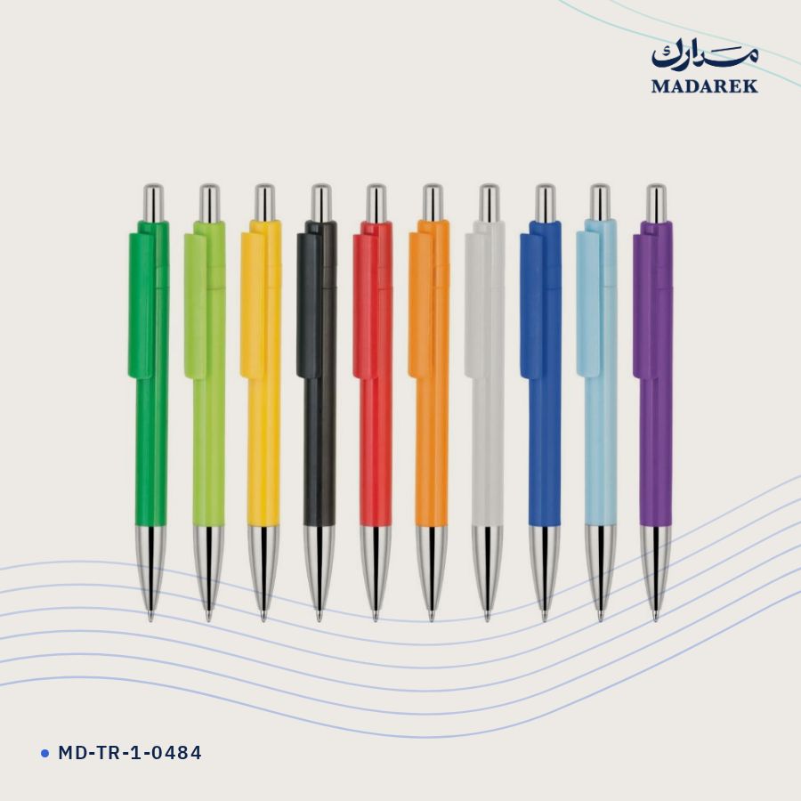 قلم حبر جاف بلاستيك MD-TR-1-0484