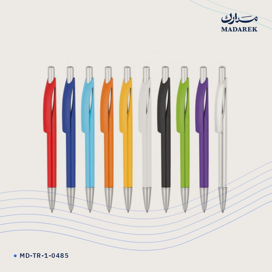 قلم حبر جاف بلاستيك MD-TR-1-0485