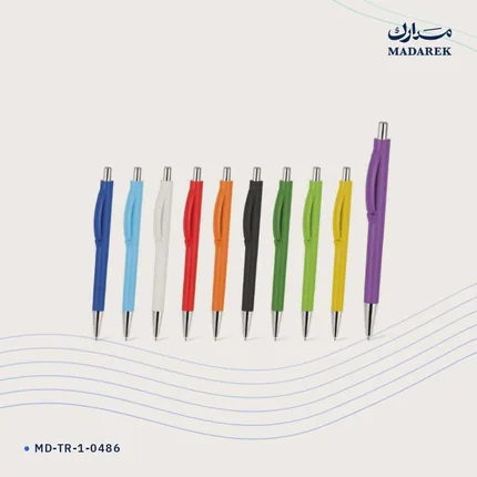 قلم حبر جاف — بلاستيك