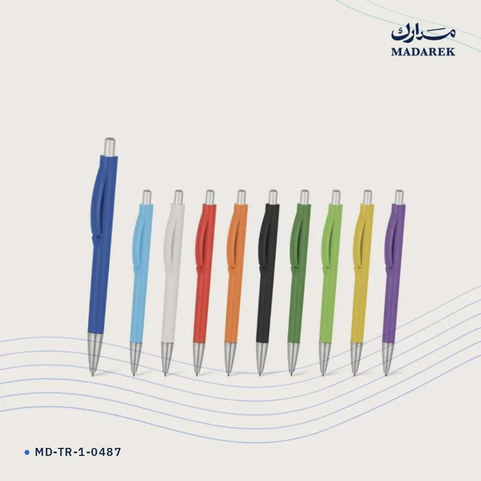 قلم حبر جاف — بلاستيك
