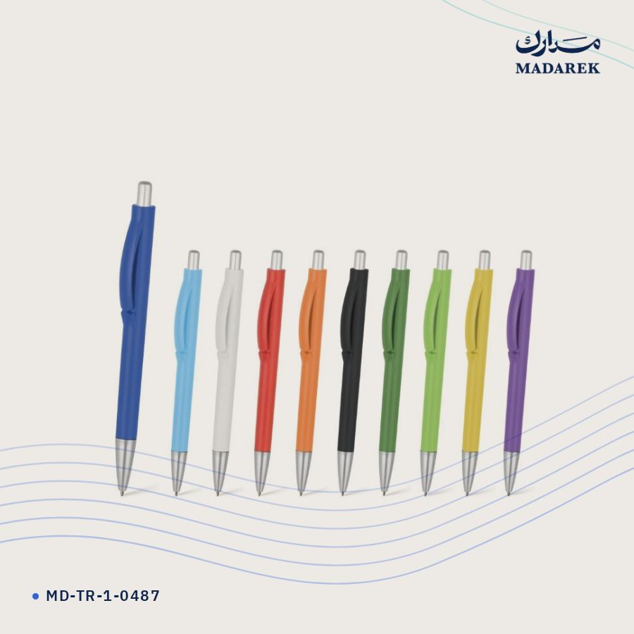 قلم حبر جاف بلاستيك MD-TR-1-0487