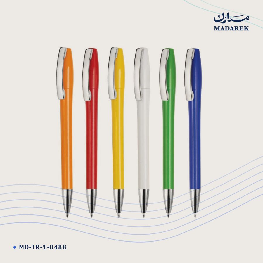 قلم حبر جاف بلاستيك MD-TR-1-0488