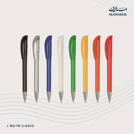 قلم حبر جاف — بلاستيك