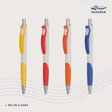 قلم حبر جاف — بلاستيك
