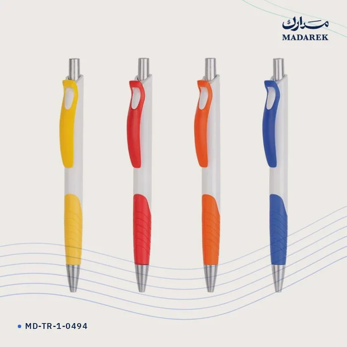 قلم حبر جاف — بلاستيك