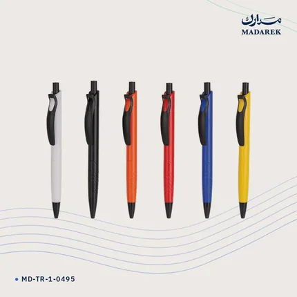 قلم حبر جاف — بلاستيك