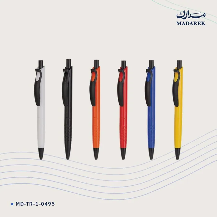 قلم حبر جاف — بلاستيك