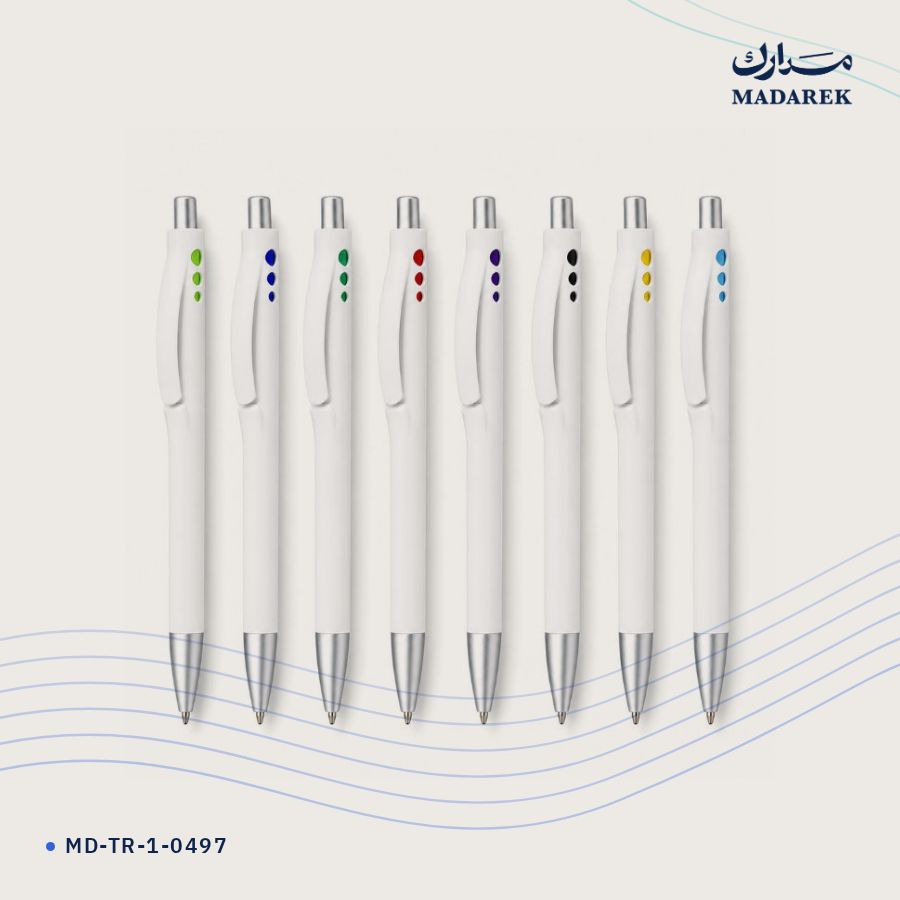 قلم حبر جاف بلاستيك MD-TR-1-0497