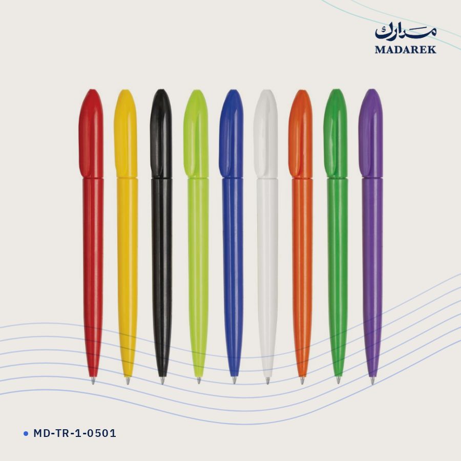 قلم حبر جاف بلاستيك MD-TR-1-0501