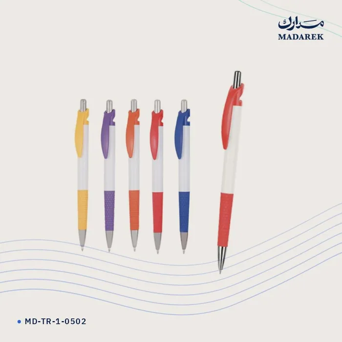 قلم حبر جاف — بلاستيك