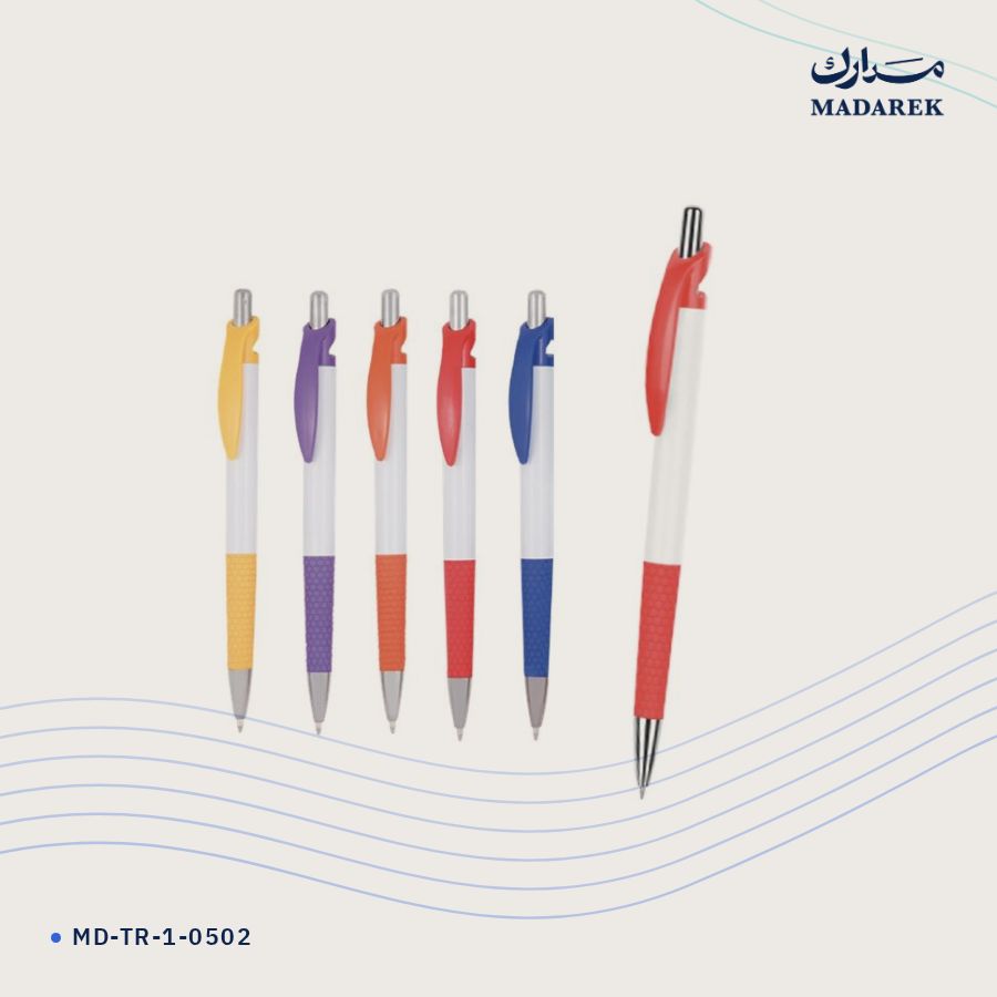 قلم حبر جاف بلاستيك MD-TR-1-0502