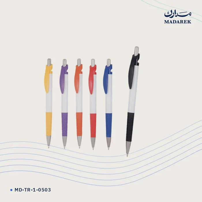 قلم حبر جاف — بلاستيك