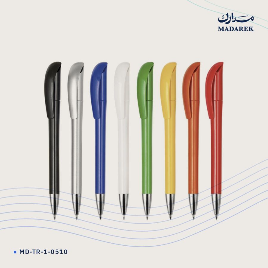 قلم حبر جاف بلاستيك MD-TR-1-0510