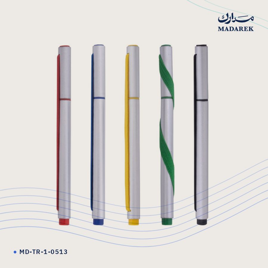 قلم حبر جاف بلاستيك MD-TR-1-0513