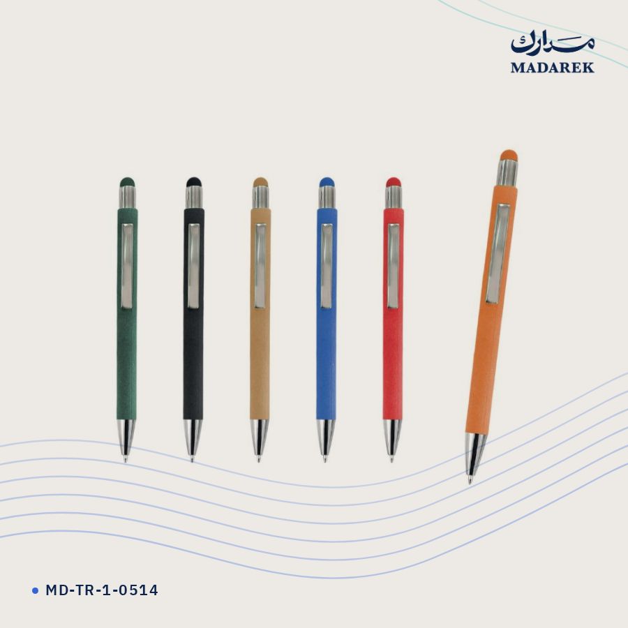 قلم حبر جاف معاد التدوير · صديق للبيئة MD-TR-1-0514